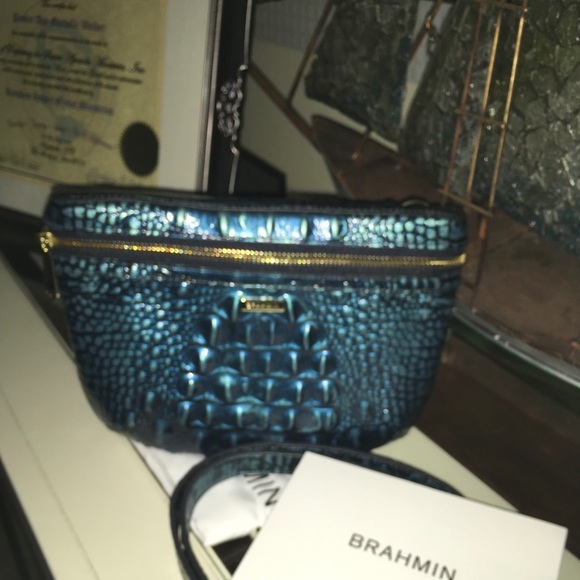 Brahmin Convertible belt bag’ Verdigris’ - Picture 3 of 8